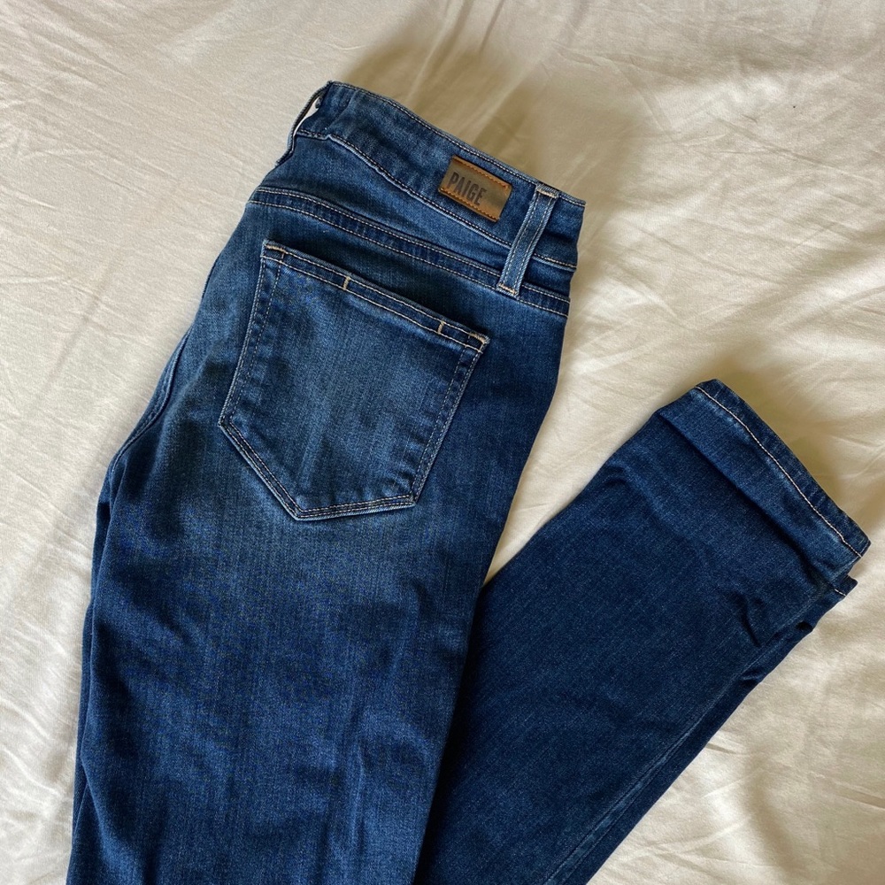 PAIGE Skyline Skinny Maternity Jeans